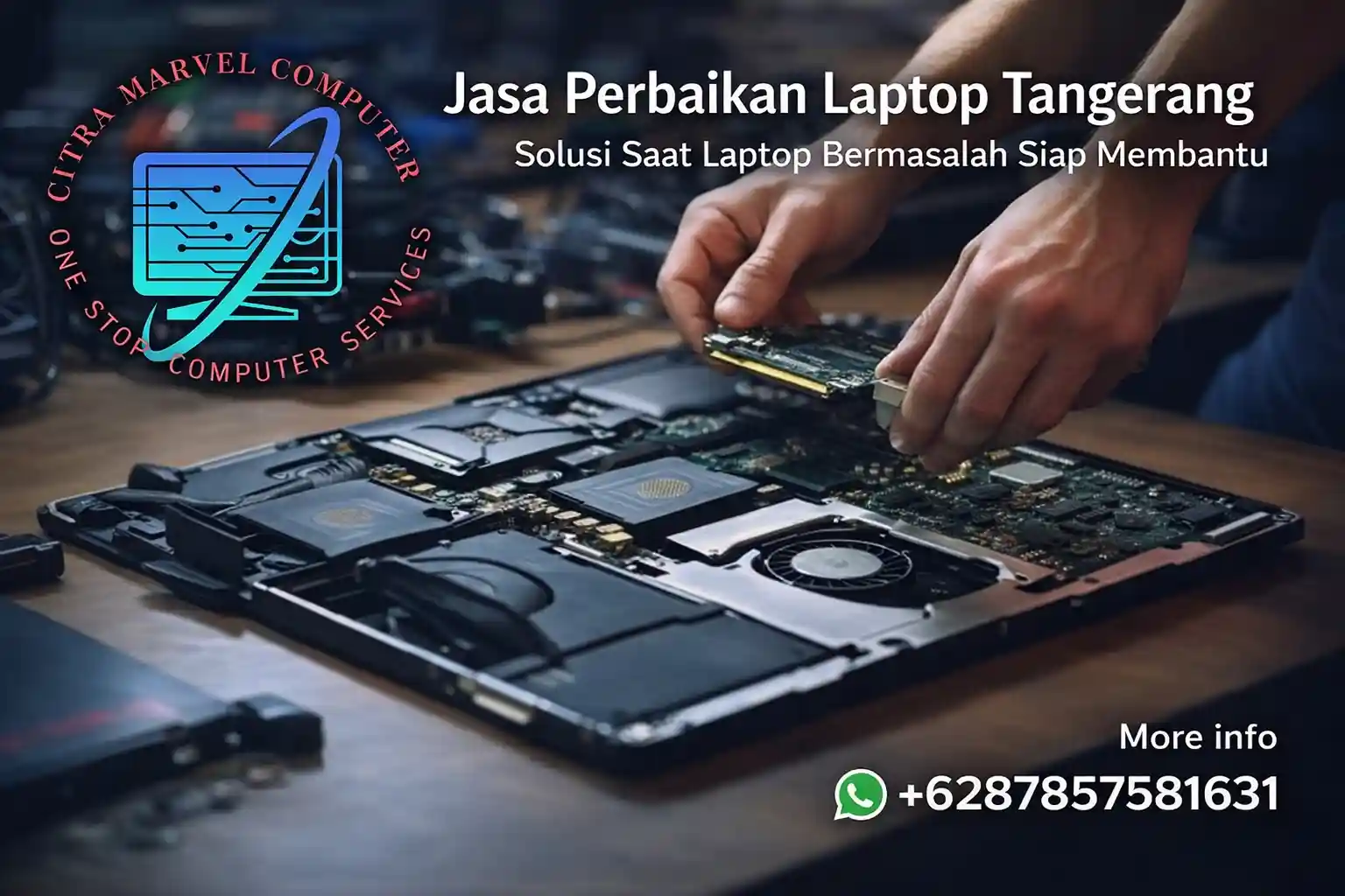 Jasa Perbaikan Laptop Tangerang Solusi Saat Laptop Bermasalah