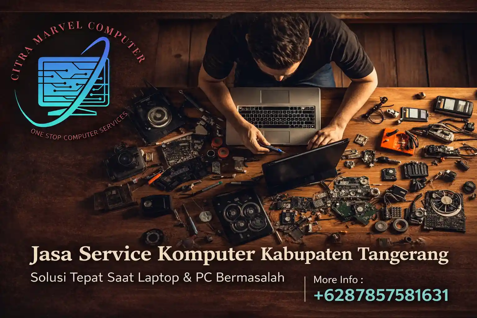 Jasa Service Komputer Kabupaten Tangerang Solusi Tepat Saat Laptop & PC Bermasalah