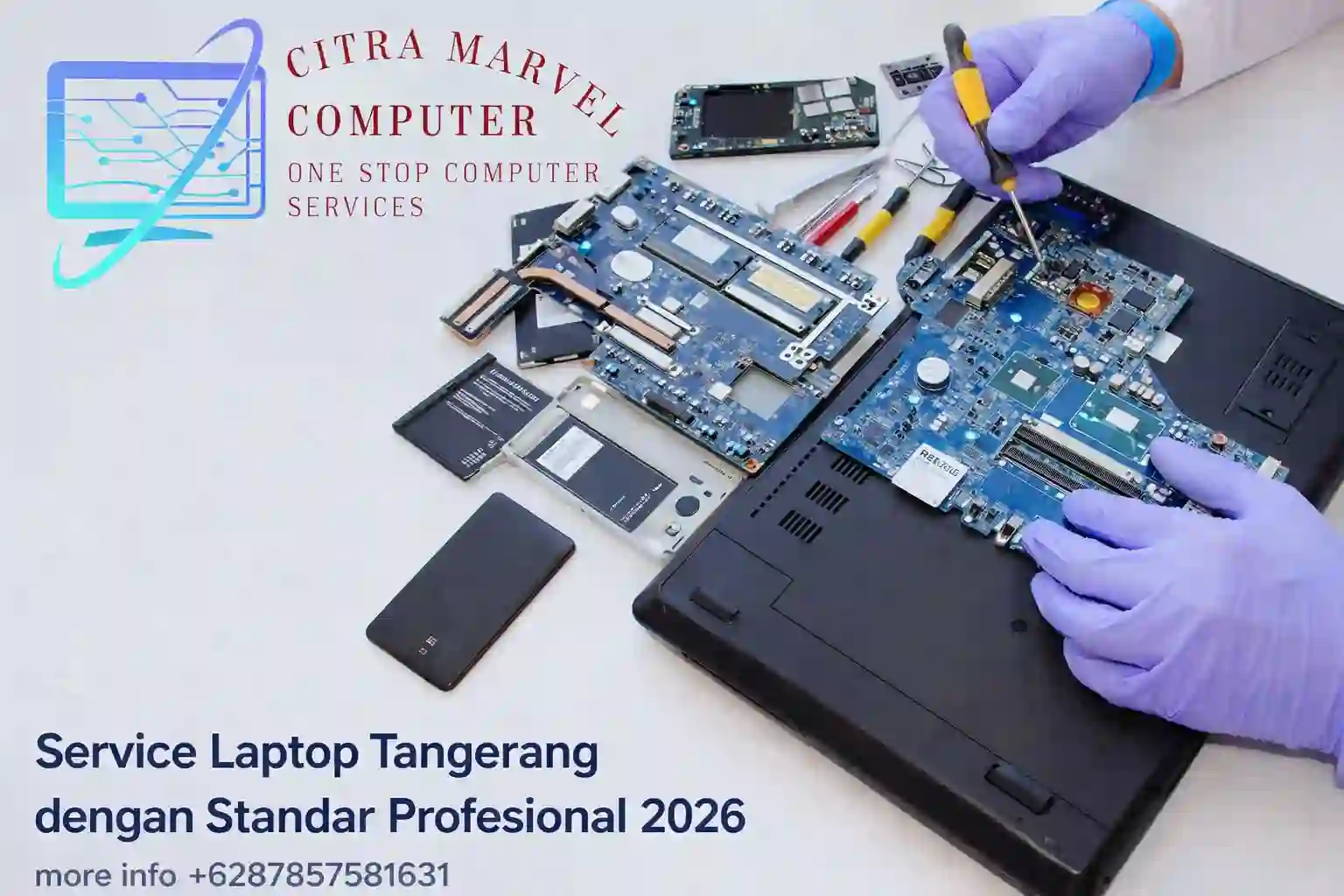 Service Laptop Tangerang dengan Standar Profesional 2026