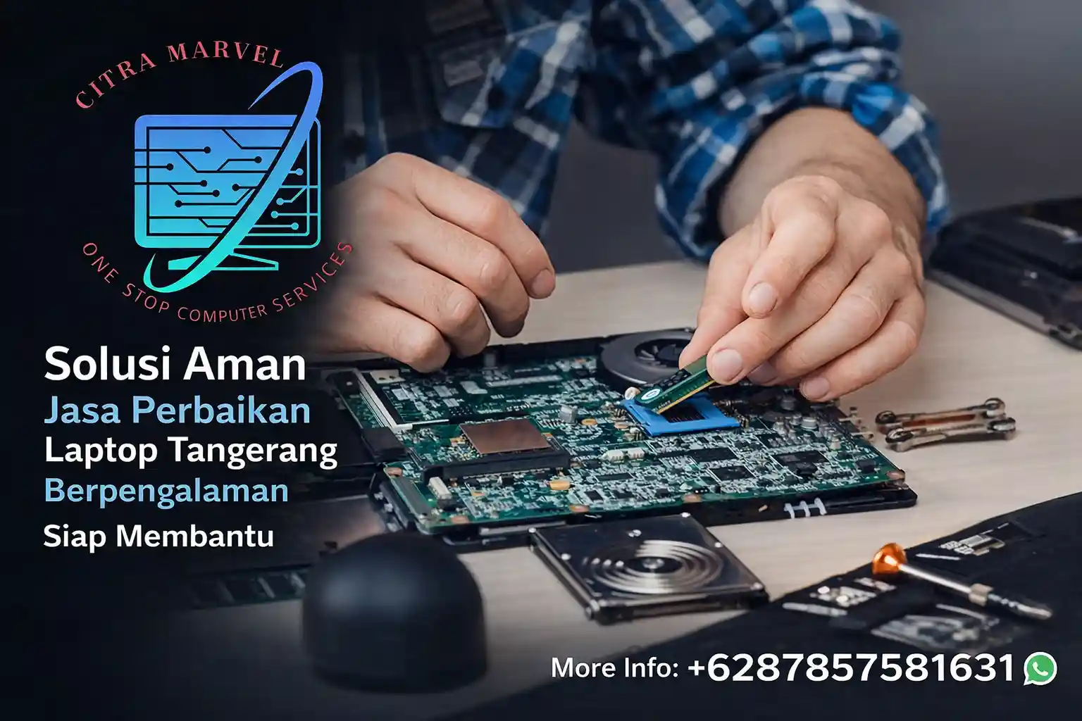 Solusi Aman Jasa Perbaikan Laptop Tangerang Berpengalaman