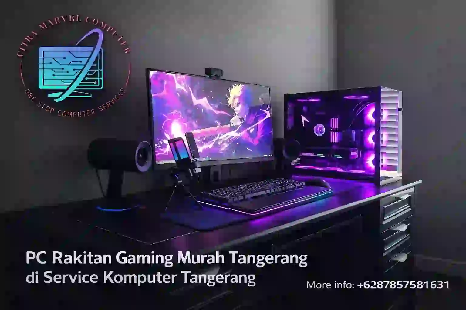 PC Rakitan Gaming Murah Tangerang di Service Komputer Tangerang