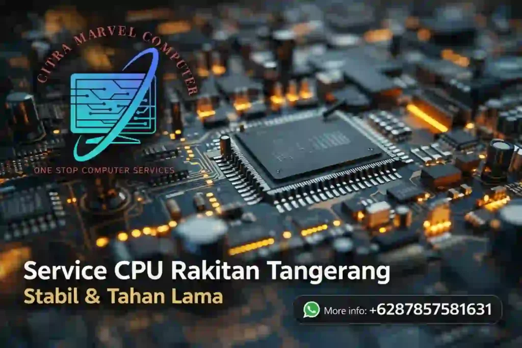 Service CPU Rakitan Tangerang Stabil & Tahan Lama