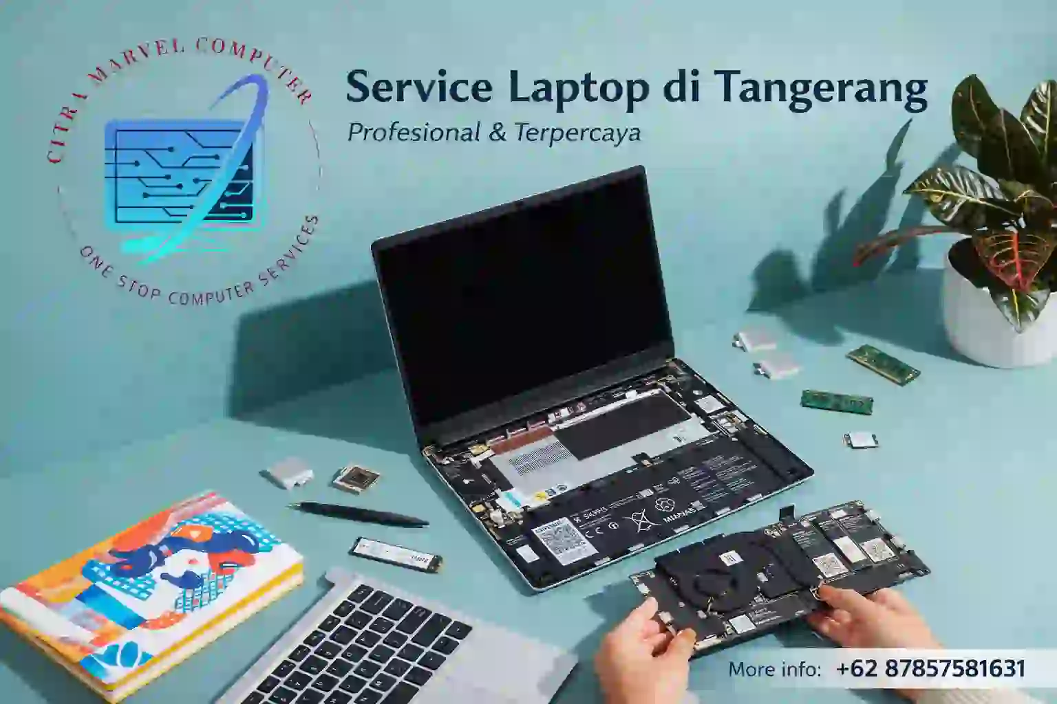 Service Laptop di Tangerang Profesional & Terpercaya