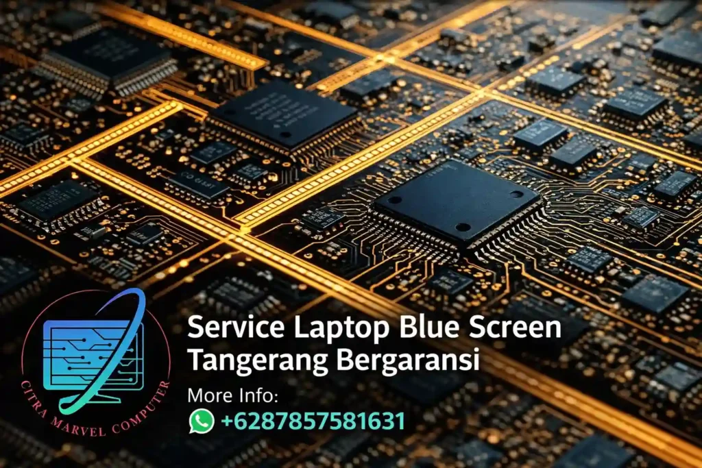 Service Laptop Blue Screen Tangerang Bergaransi