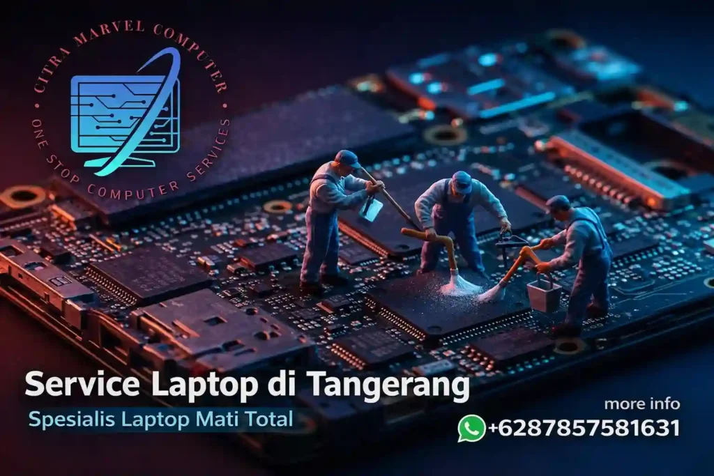 Service Laptop di Tangerang Spesialis Laptop Mati Total
