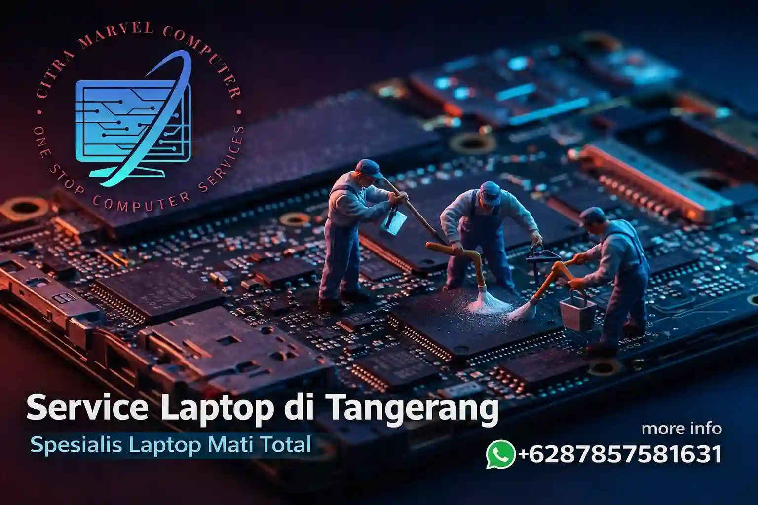 Service Laptop di Tangerang Spesialis Laptop Mati Total