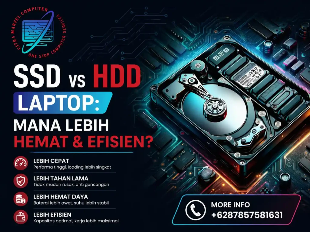 SSD vs HDD Laptop_ Mana Lebih Hemat & Efisien_