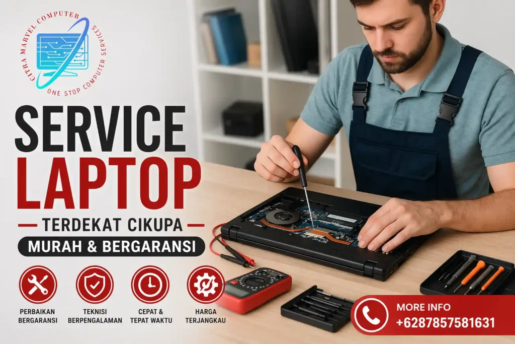 Service Laptop Terdekat Cikupa Murah & Bergaransi