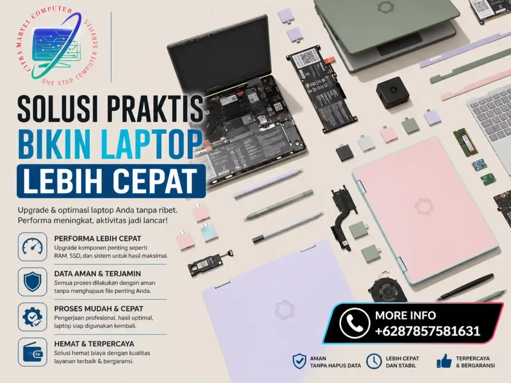 Solusi Praktis Bikin Laptop Lebih Cepat