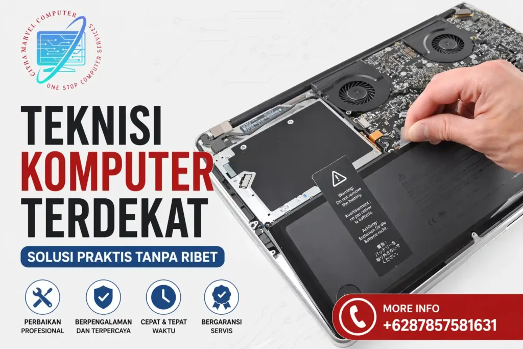 Teknisi Komputer Terdekat Solusi Praktis Tanpa Ribet