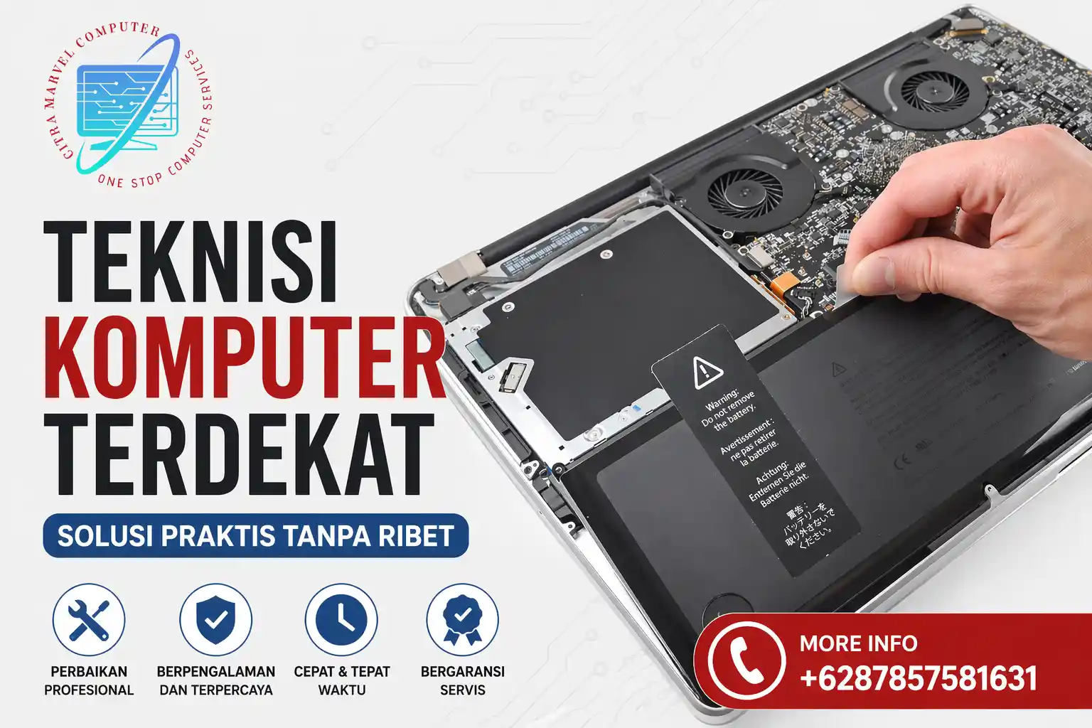 Teknisi Komputer Terdekat Solusi Praktis Tanpa Ribet