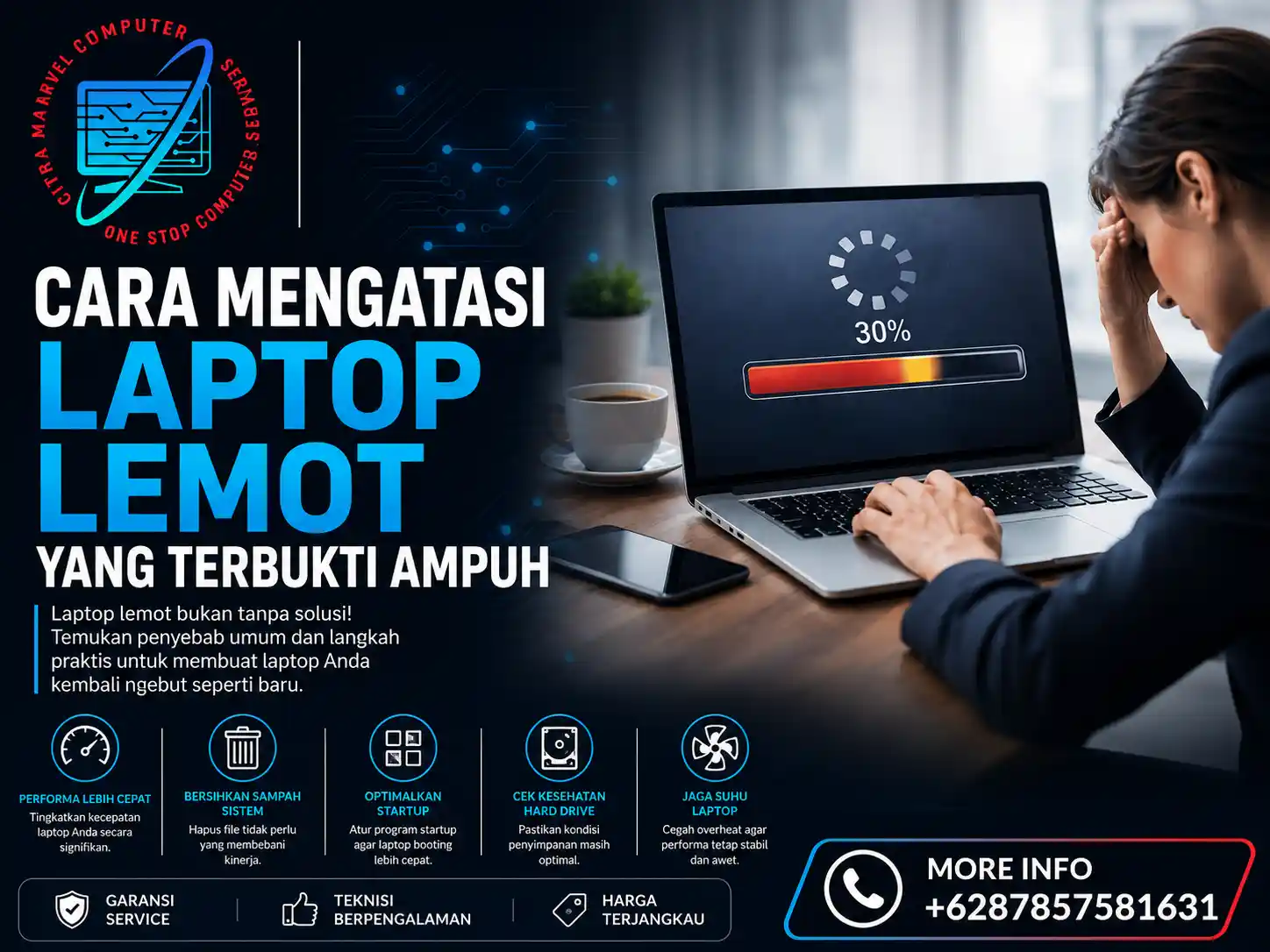 Cara Mengatasi Laptop Lemot yang Terbukti Ampuh