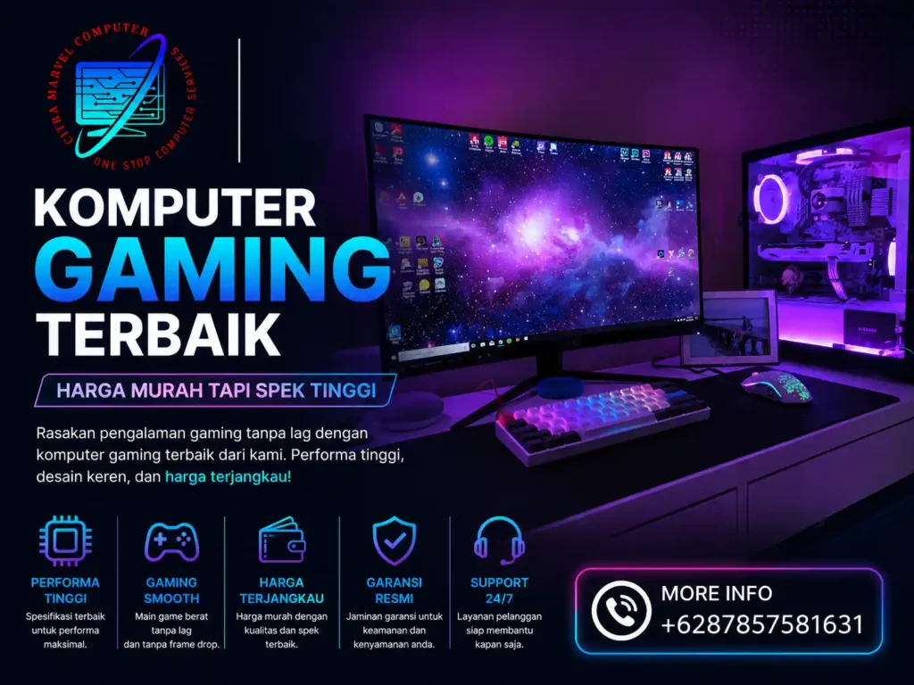 Komputer Gaming Terbaik Harga Murah Tapi Spek Tinggi