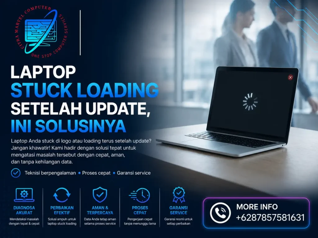 Laptop Stuck Loading Setelah Update, Ini Solusinya