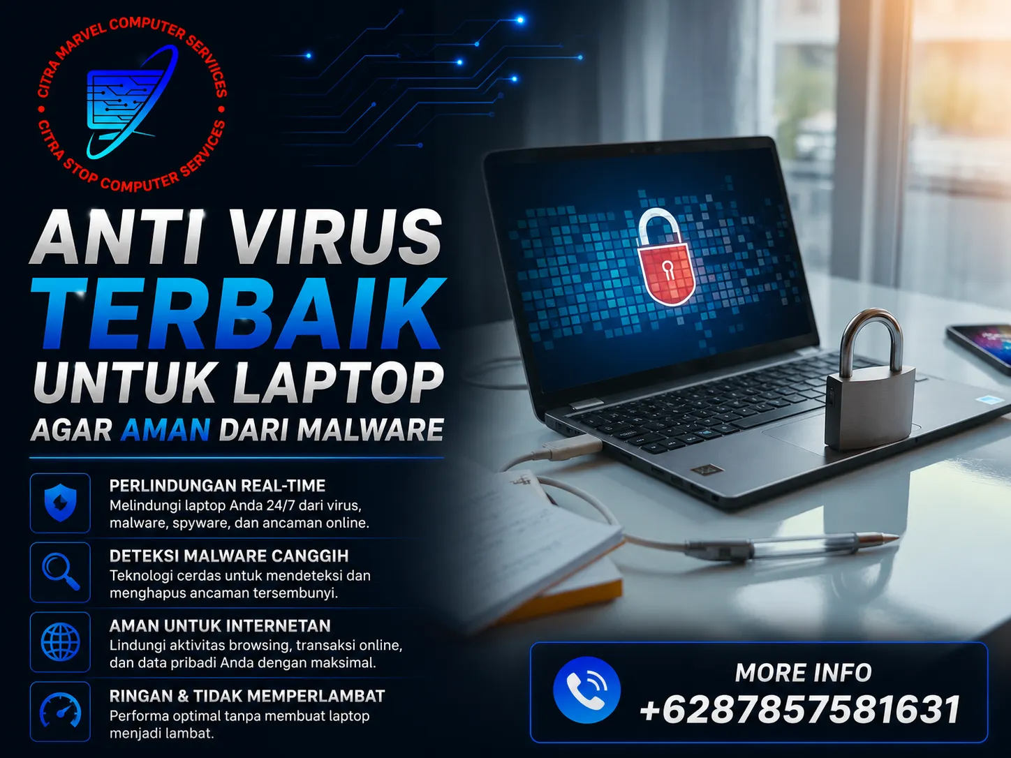 Anti Virus Terbaik untuk Laptop agar Aman dari Malware Anti Virus Terbaik untuk Laptop agar Aman dari Malware
