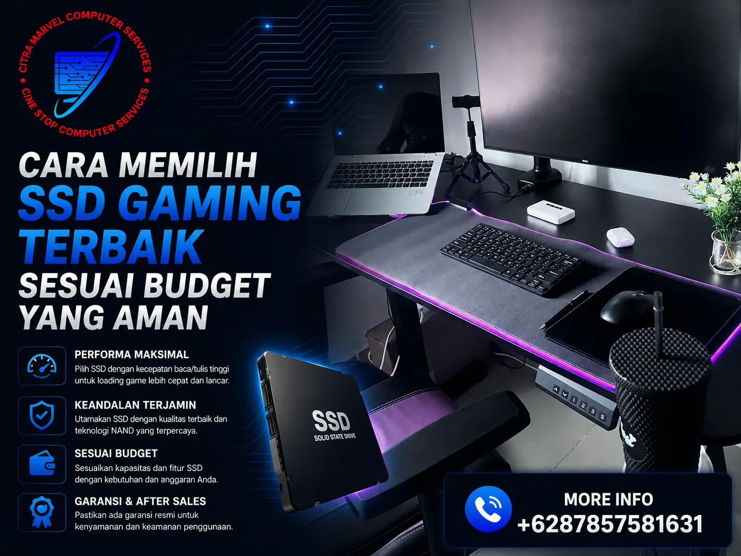 Cara Memilih SSD Gaming Terbaik Sesuai Budget yang Aman Cara Memilih SSD Gaming Terbaik Sesuai Budget yang Aman