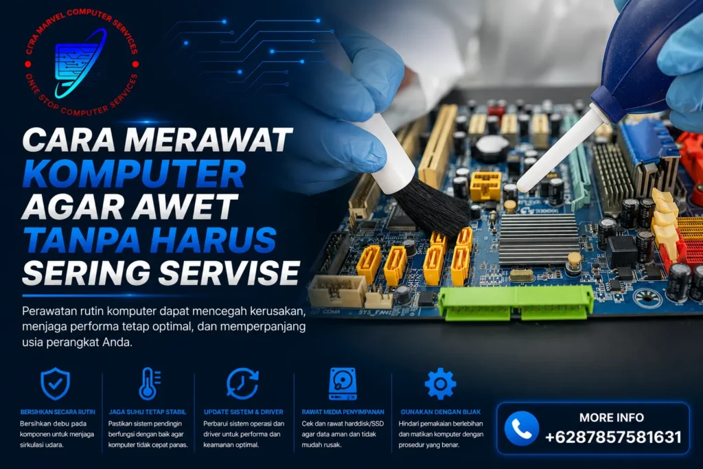Cara Merawat Komputer Agar Awet Tanpa Harus Sering Servise