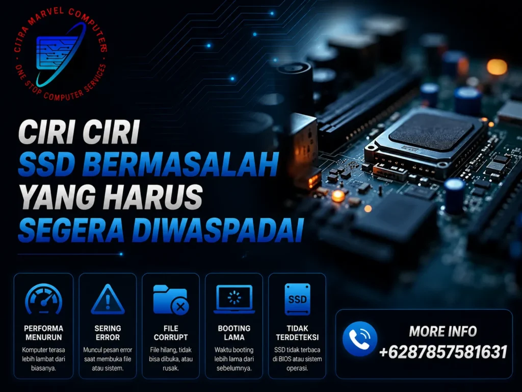 Ciri Ciri SSD Bermasalah yang Harus Segera Diwaspadai