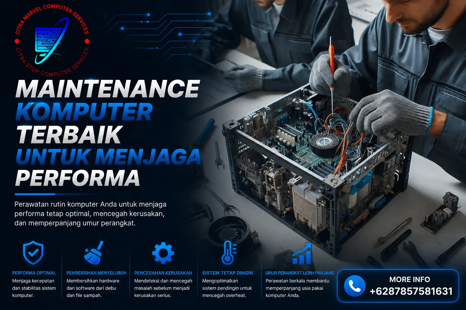 Maintenance Komputer Terbaik untuk Menjaga Performa