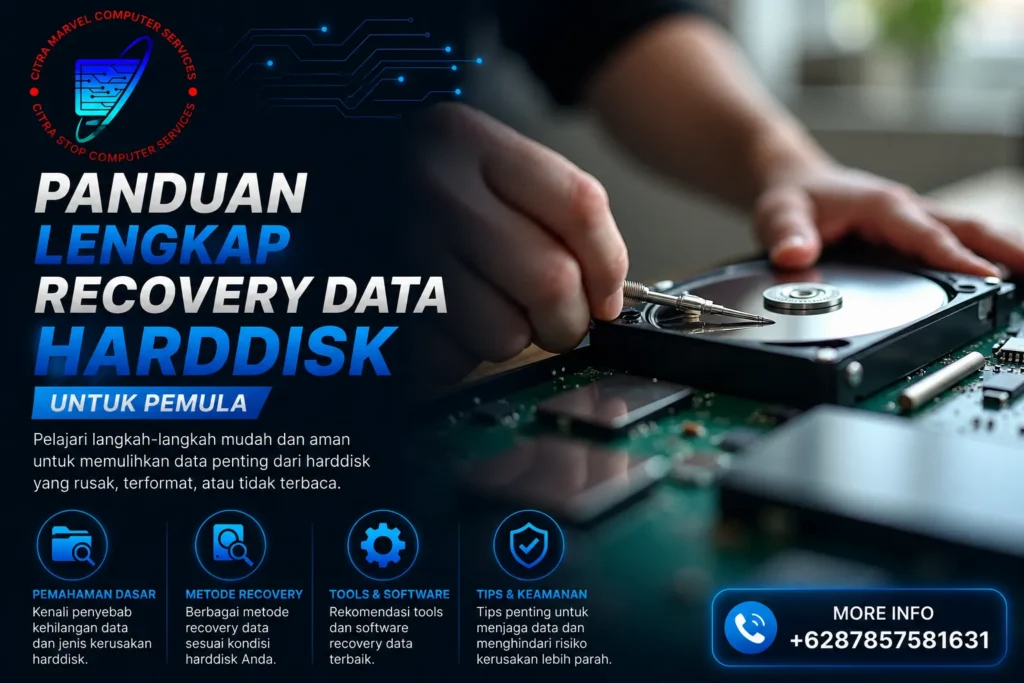 Panduan Lengkap Recovery Data Harddisk untuk Pemula