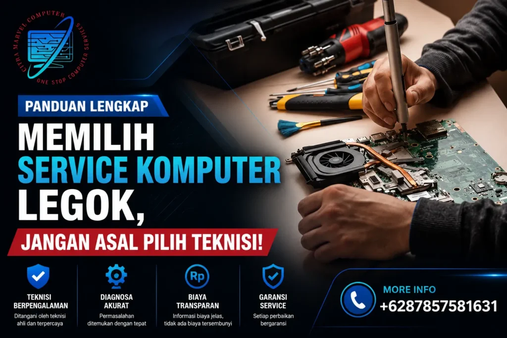 Panduan Lengkap Memilih Service Komputer Legok, Jangan Asal Pilih Teknisi!
