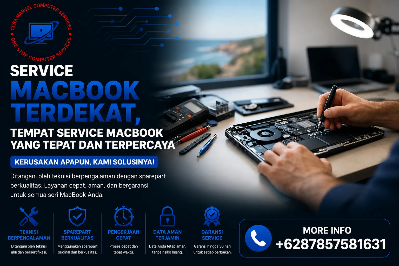 Service MacBook Terdekat, Tempat Service MacBook yang Tepat dan Terpercay