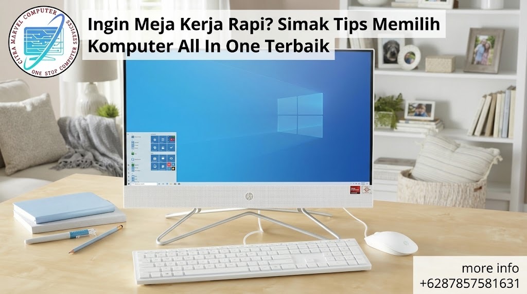 Meja Kerja Rapi? Simak Tips Memilih Komputer All In One Terbaik