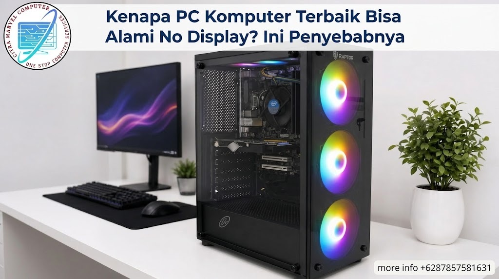 Kenapa PC Komputer Terbaik Bisa Alami No Display? Ini Penyebabnya