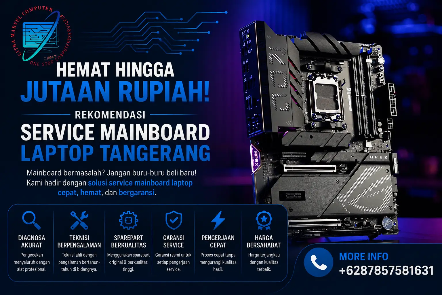 Hemat Jutaan Rupiah! Rekomendasi Service Mainboard Laptop Tangerang Hemat Jutaan Rupiah! Rekomendasi Service Mainboard Laptop Tangerang