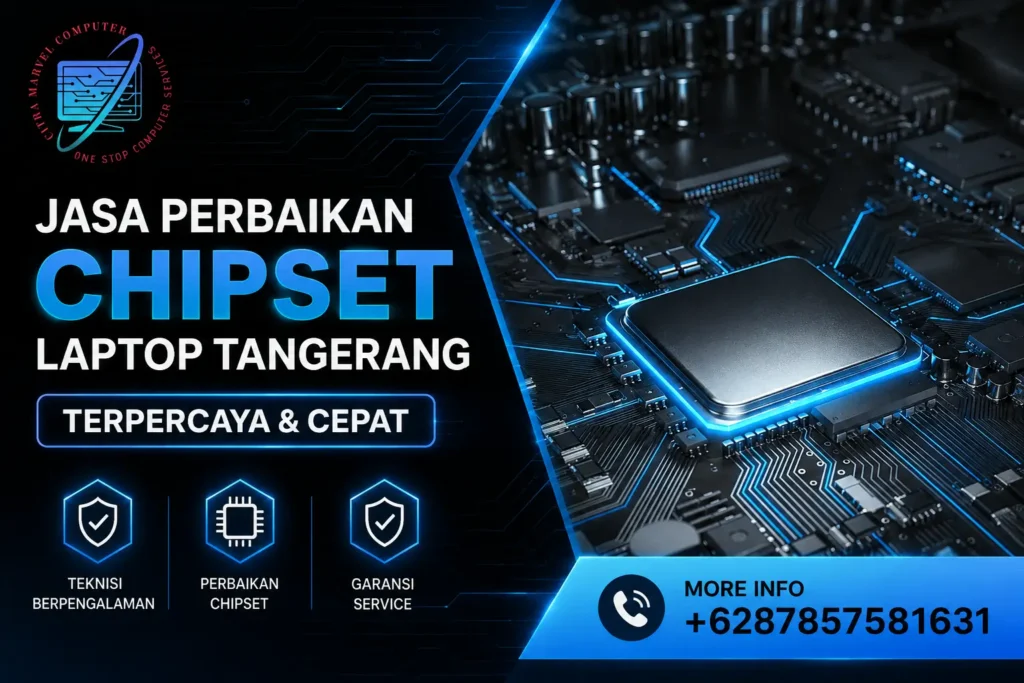 Jasa Perbaikan Chipset Laptop Tangerang Terpercaya & Cepat