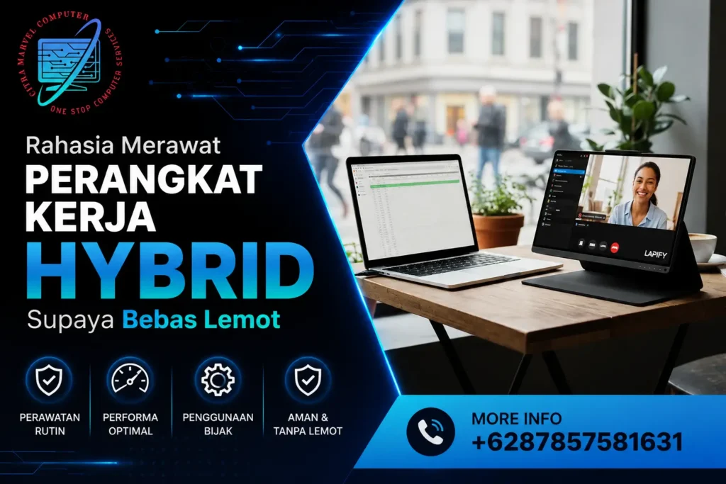 Rahasia Merawat Perangkat Kerja Hybrid Supaya Bebas Lemot