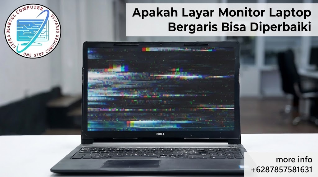 Apakah Layar Monitor Laptop Bergaris Bisa Diperbaiki