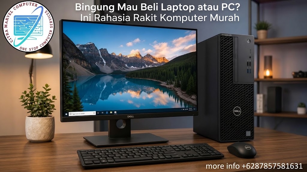 Bingung Mau Beli Laptop atau PC Ini Rahasia Rakit Komputer Murah