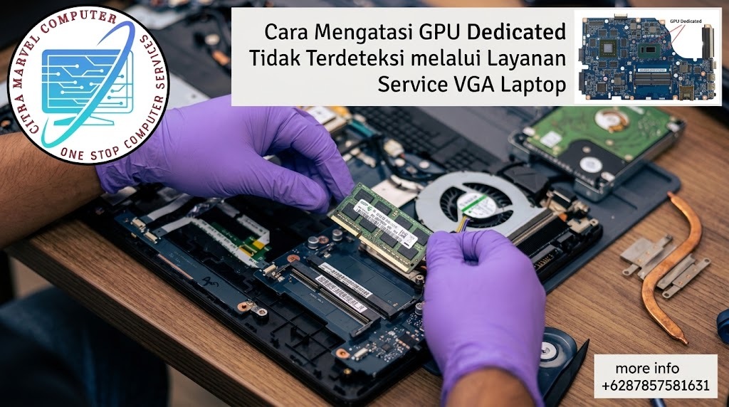Cara Mengatasi GPU Dedicated Tidak Terdeteksi melalui Layanan Service VGA Laptop Cara Mengatasi GPU Dedicated Tidak Terdeteksi melalui Layanan Service VGA Laptop