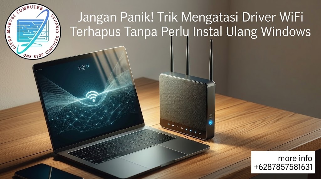 Jangan Panik! Trik Mengatasi Driver WiFi Terhapus Tanpa Perlu Instal Ulang Windows