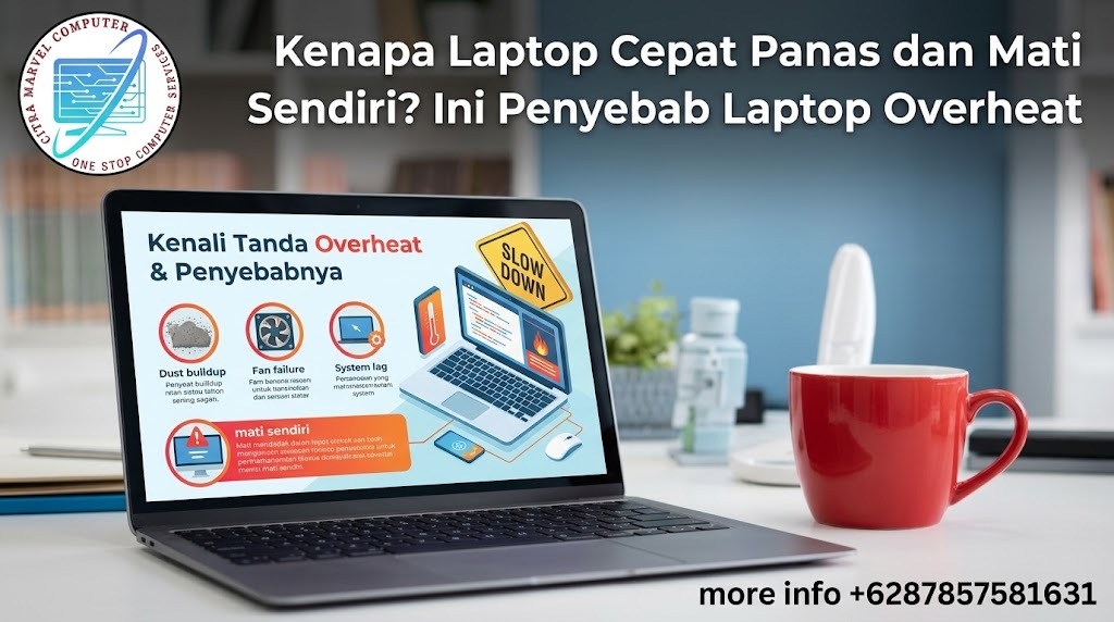 Kenapa Laptop Cepat Panas dan Mati Sendiri Ini Penyebab Laptop Overheat