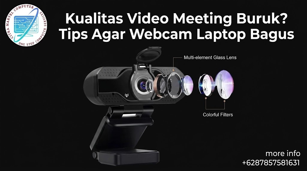 Kualitas Video Meeting Buruk Tips Agar Webcam Laptop Bagus