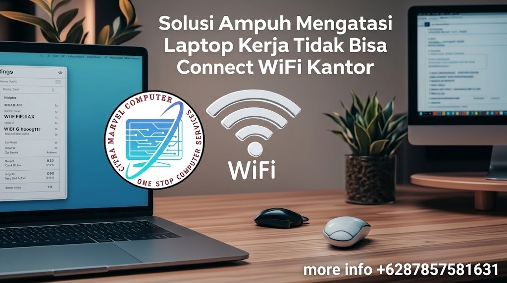 Solusi Ampuh Mengatasi Laptop Kerja Tidak Bisa Connect WiFi Kantor