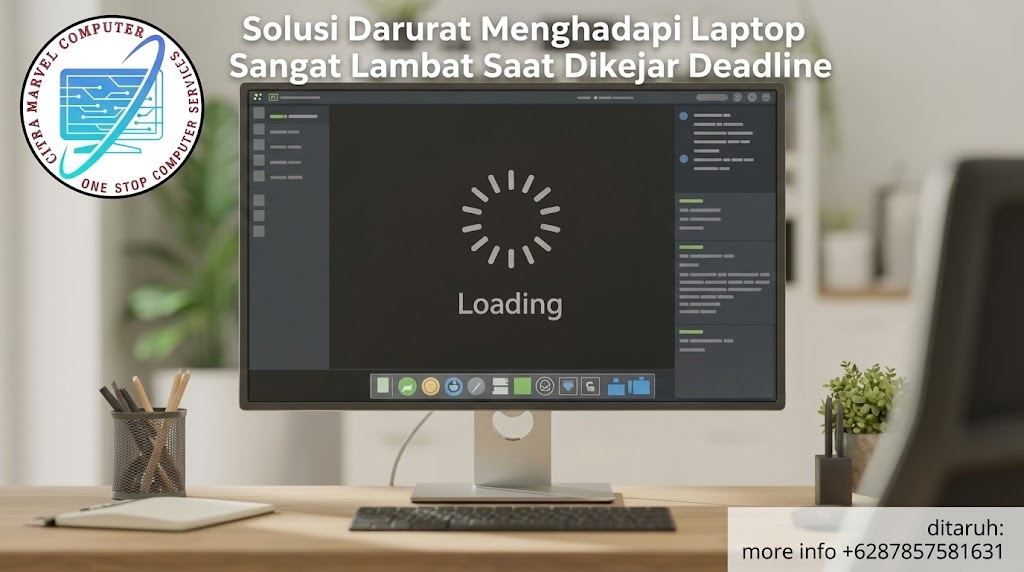Solusi Darurat Menghadapi Laptop Sangat Lambat Saat Dikejar Deadline