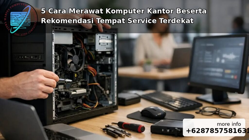 5 Cara Merawat Komputer Kantor Beserta Rekomendasi Tempat Service Terdekat