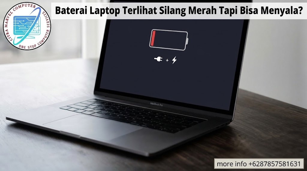 Baterai Laptop Terlihat Silang Merah Tapi Bisa Menyala Baterai Laptop Terlihat Silang Merah Tapi Bisa Menyala
