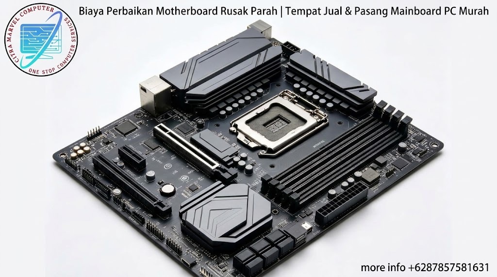 Biaya Perbaikan Motherboard Rusak Parah Tempat Jual & Pasang Mainboard PC Murah
