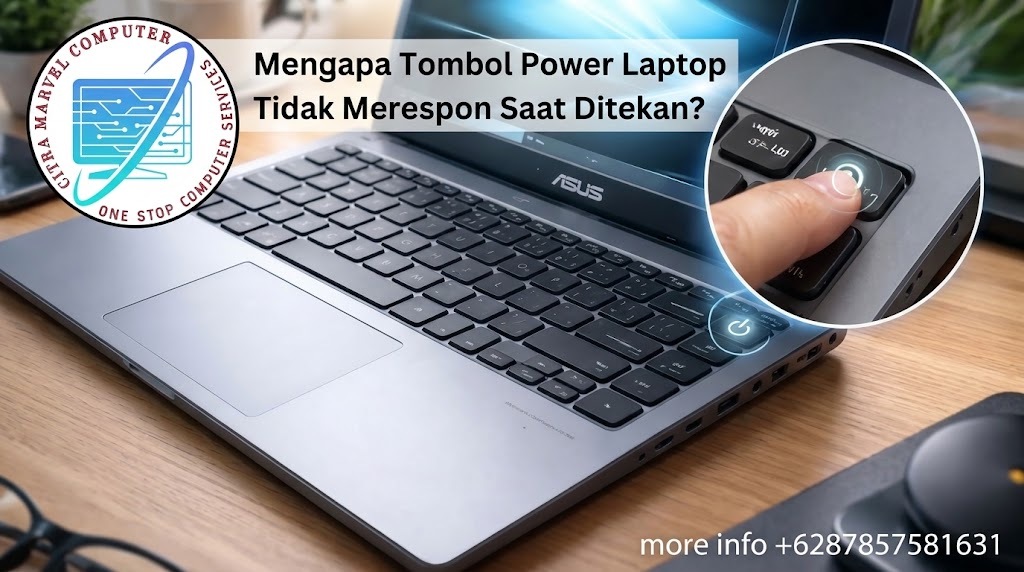 Mengapa Tombol Power Laptop Tidak Merespon Saat Ditekan