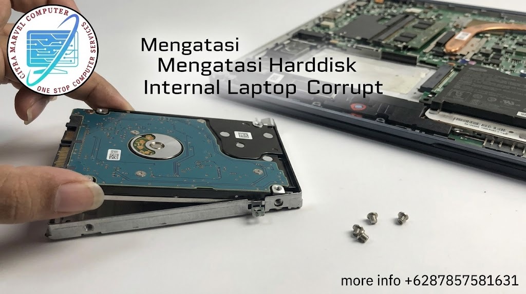 Mengatasi Harddisk Internal Laptop Corrupt