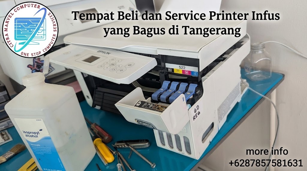 Tempat Beli dan Service Printer Infus yang Bagus di Tangerang