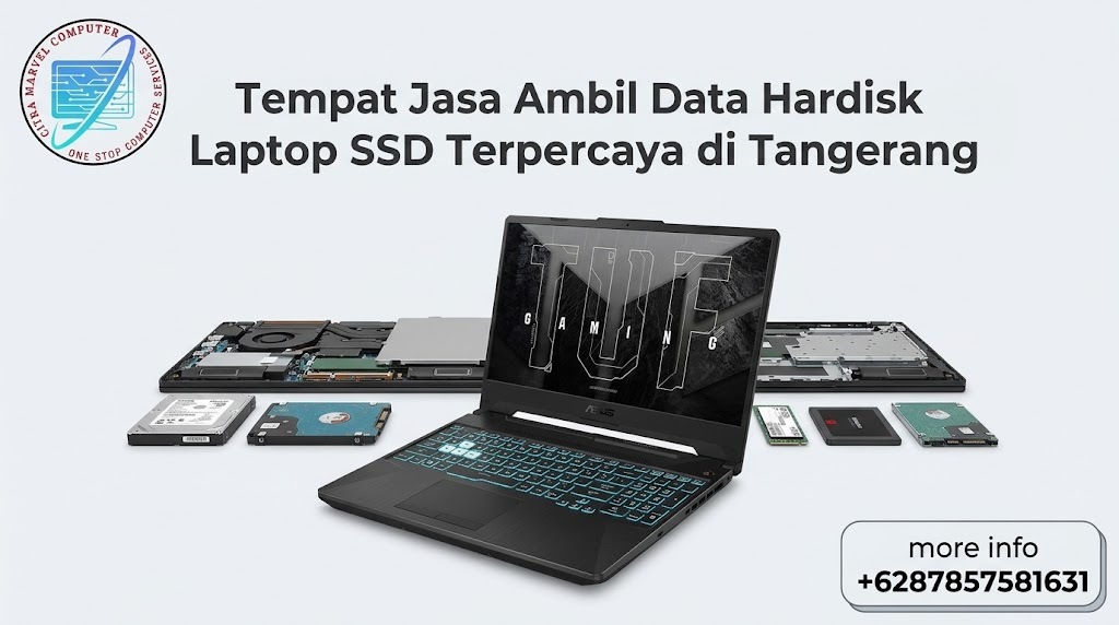Tempat Jasa Ambil Data Hardisk Laptop SSD Terpercaya di Tangerang